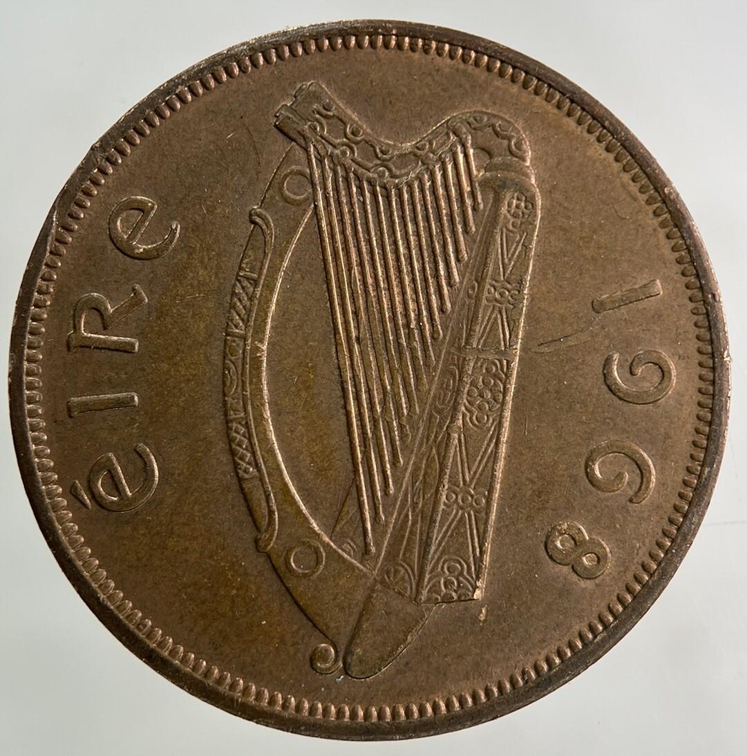 1968 Irish One Penny Coin | Very High Grade