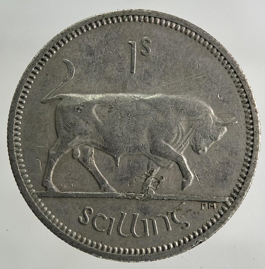 1962 Irish Shilling Coin | Fine Collectable Grade