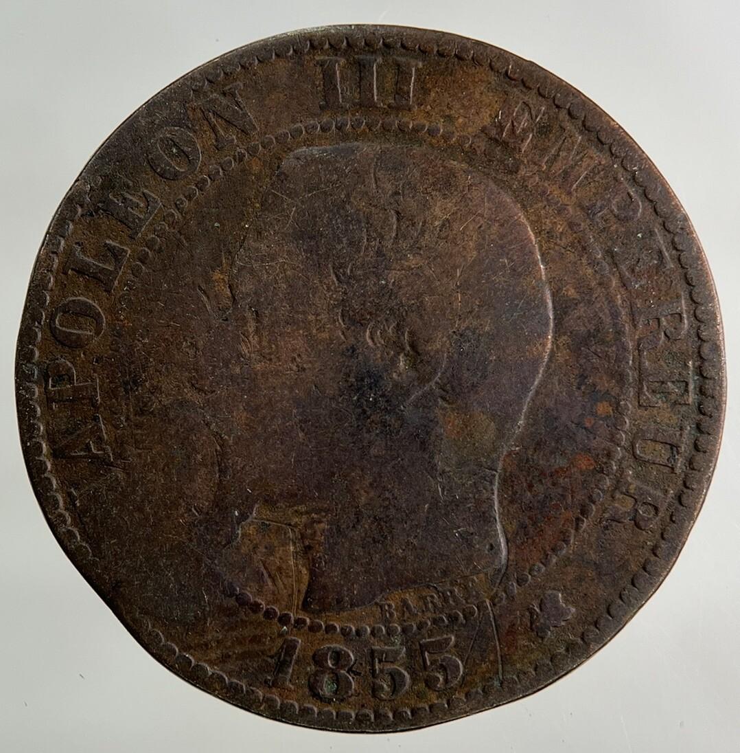 1855 France 5 Centimes Coin | Collectable Grade