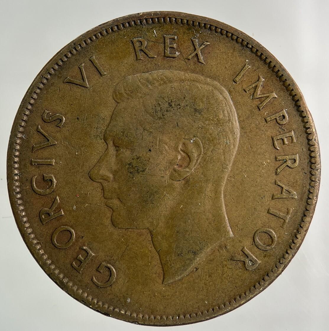 1942 South Africa One Penny Coin | Fine Collectable Grade