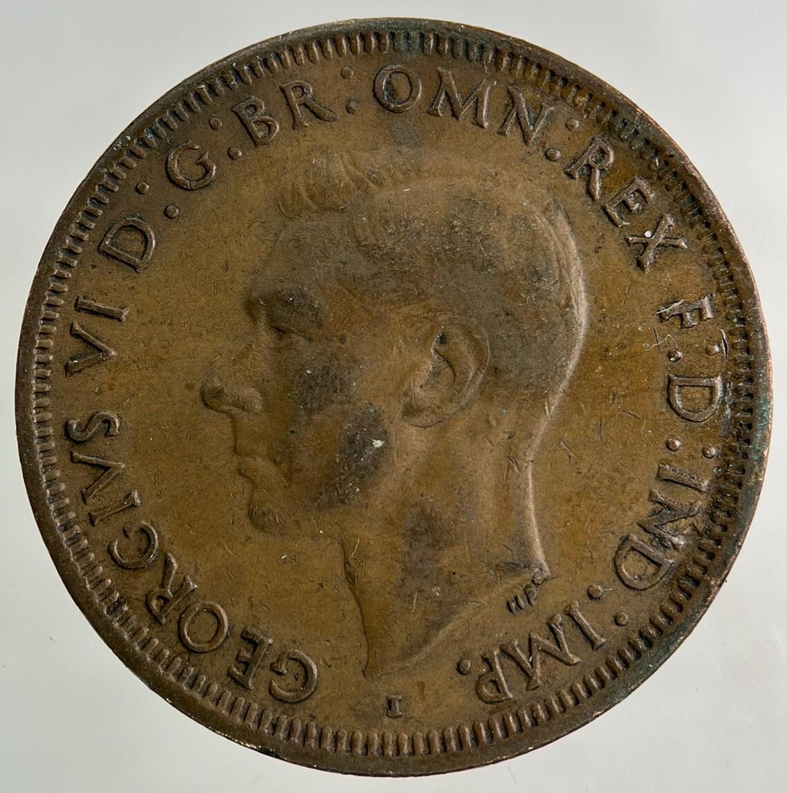 1942 Australia One Penny Coin | Fine Collectable Grade