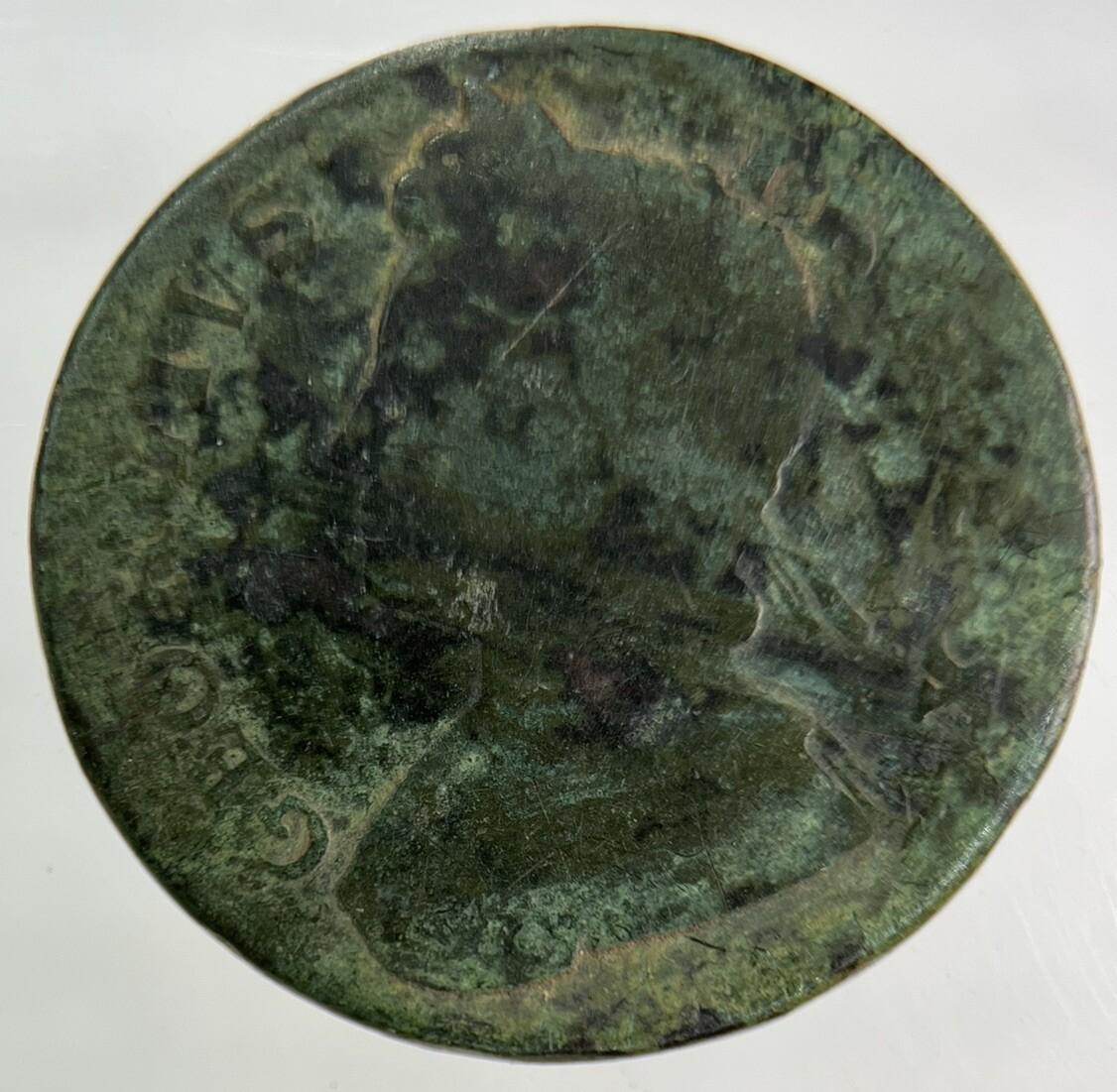 1739 George II 2nd Half-Penny Coin | Collectable Grade