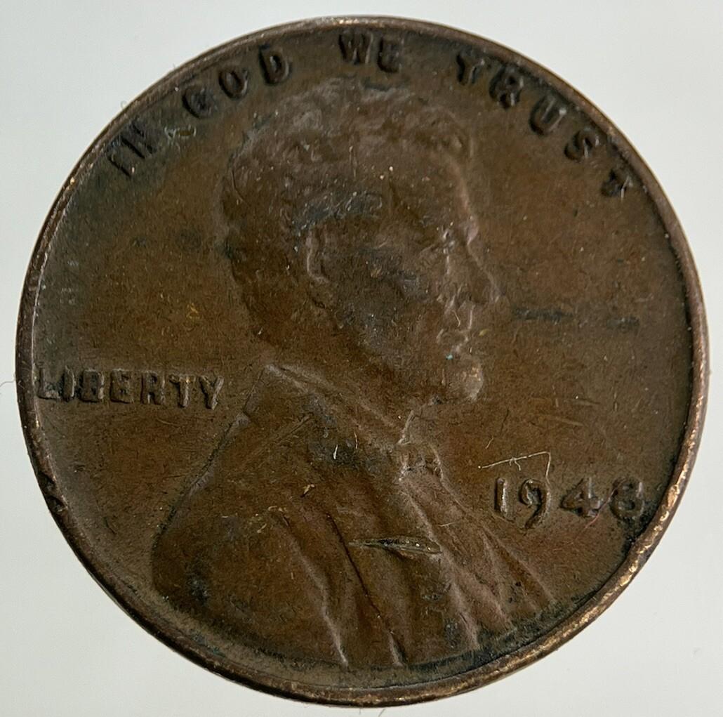 1948 US USA Lincoln One Cent Coin | Fine Collectable Grade