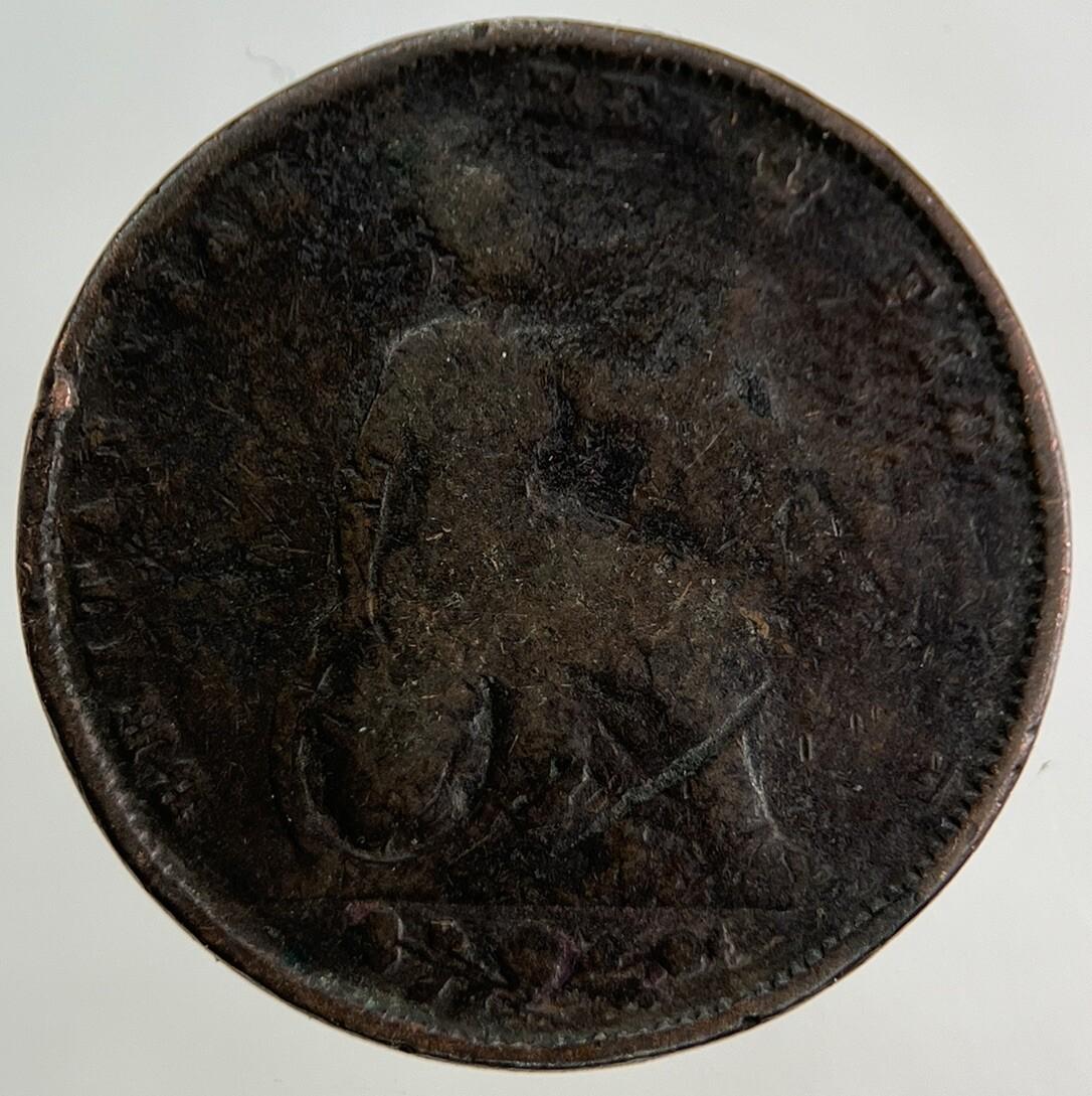 1826 George IV Farthing Coin | Fair Grade