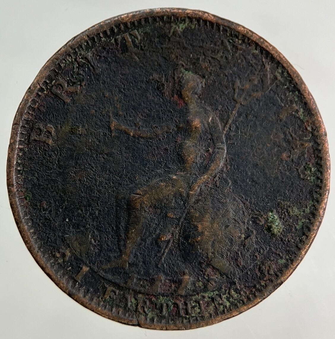1799 George III 3rd Farthing Coin | Collectable Grade