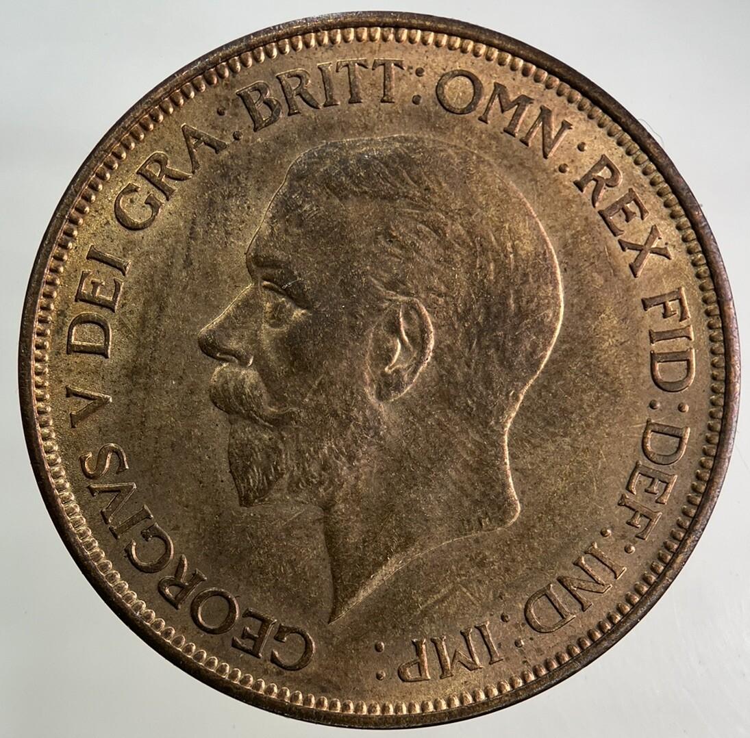 1936 George V One Penny Coin | Very Fine Grade