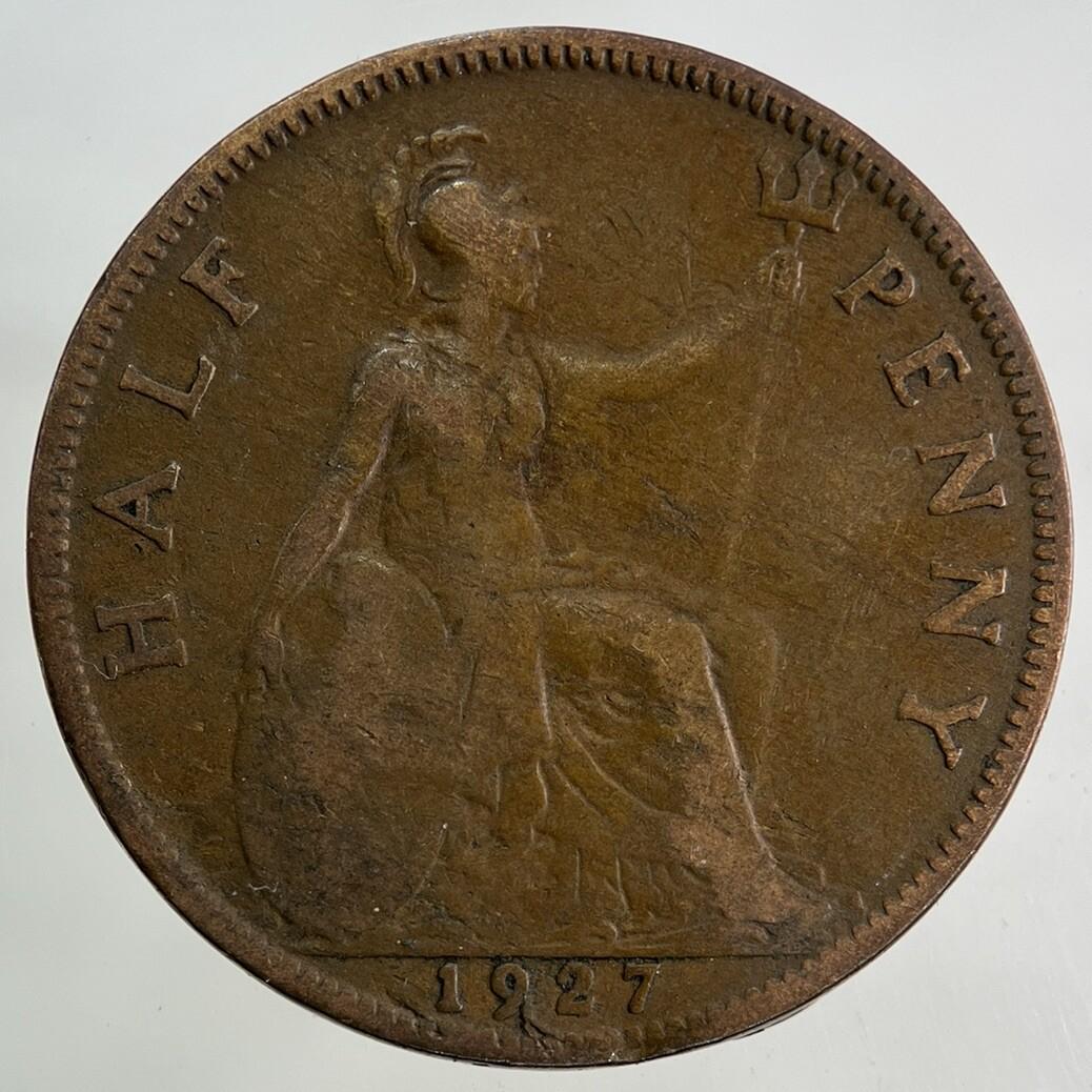 1927 George V Half-Penny Coin | Collectable Grade