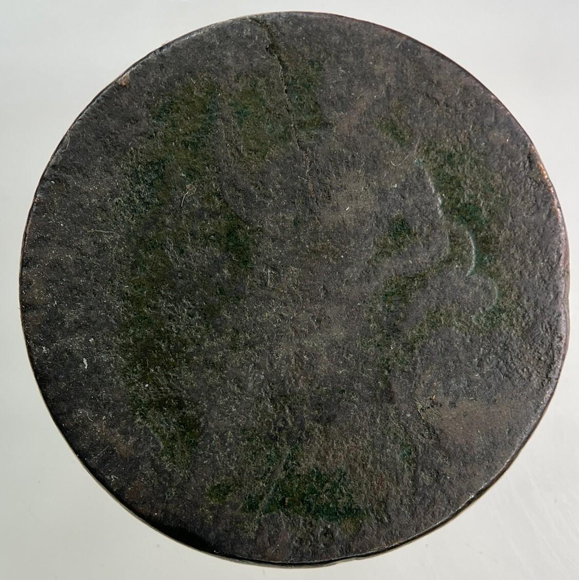 British William III 3rd & Mary Half-Penny Coin | Collectable Grade