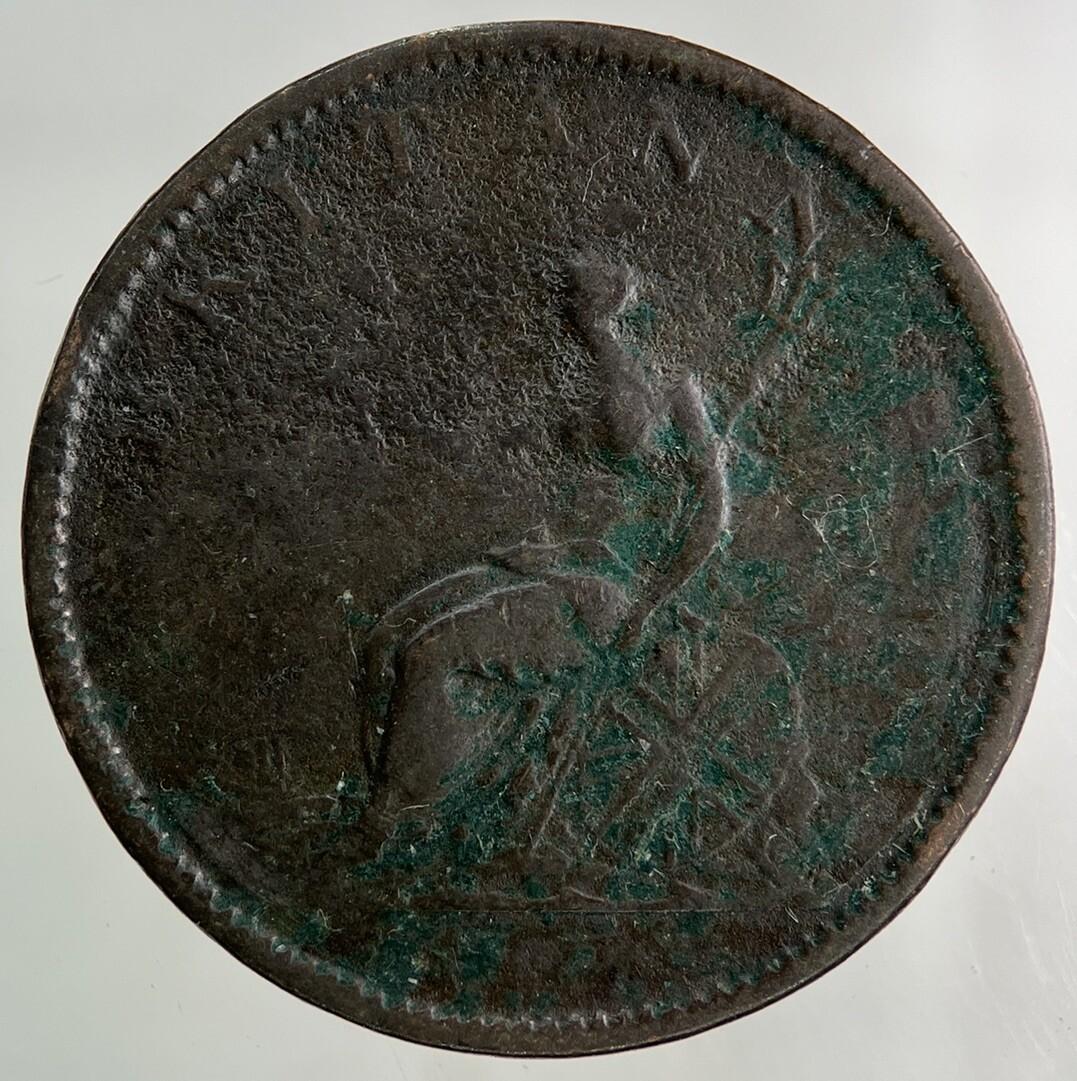1806 George III 3rd Half-Penny Coin | Fine Collectable Grade