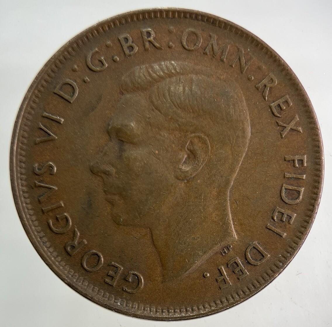 1949 Australia One Penny Coin | Fine Collectable Grade