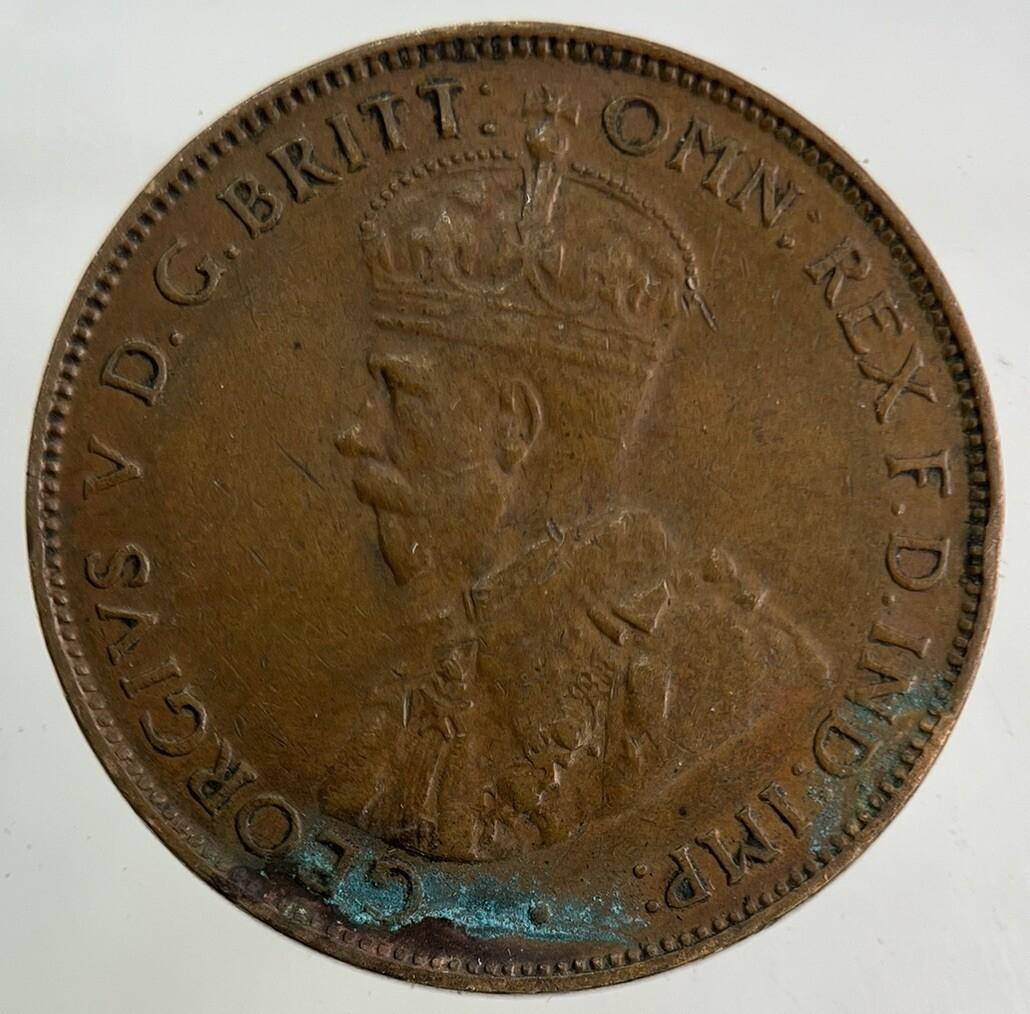 1936 Australia Half-Penny Coin | Fine Collectable Grade