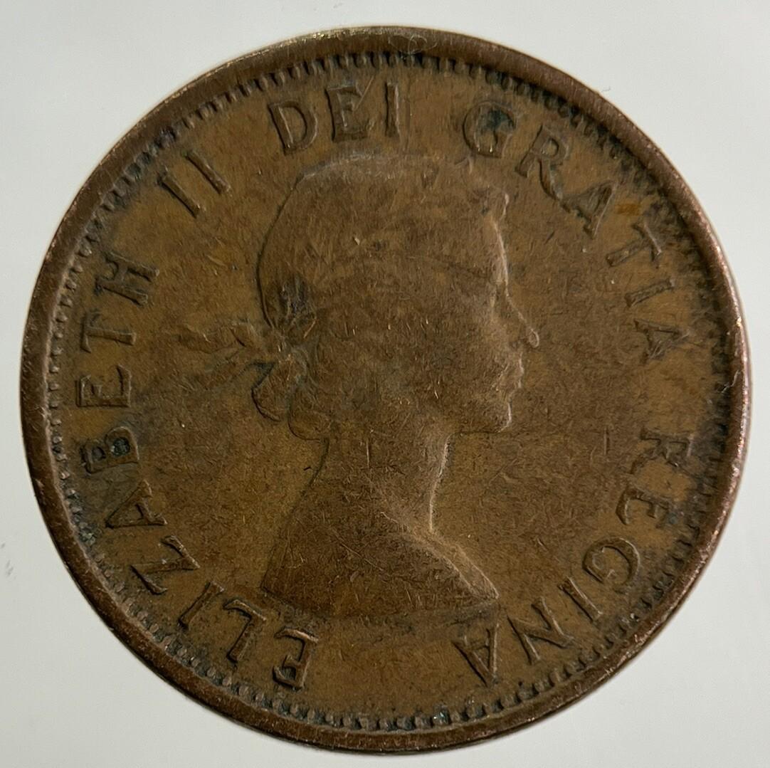 1957 Canada 1 Cent Coin | Fine Collectable Grade