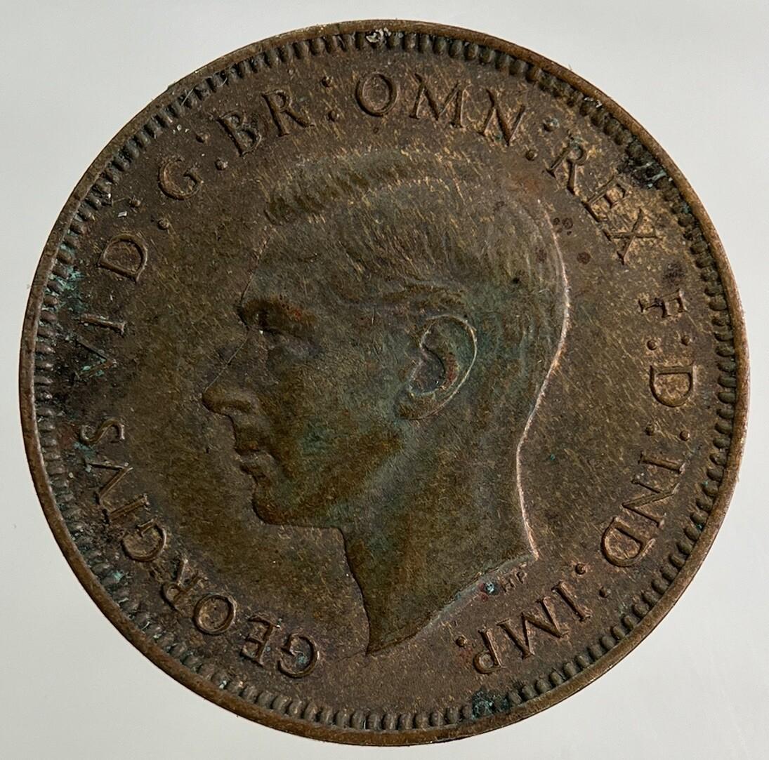 1946 George VI Wren Farthing Coin | Very High Grade