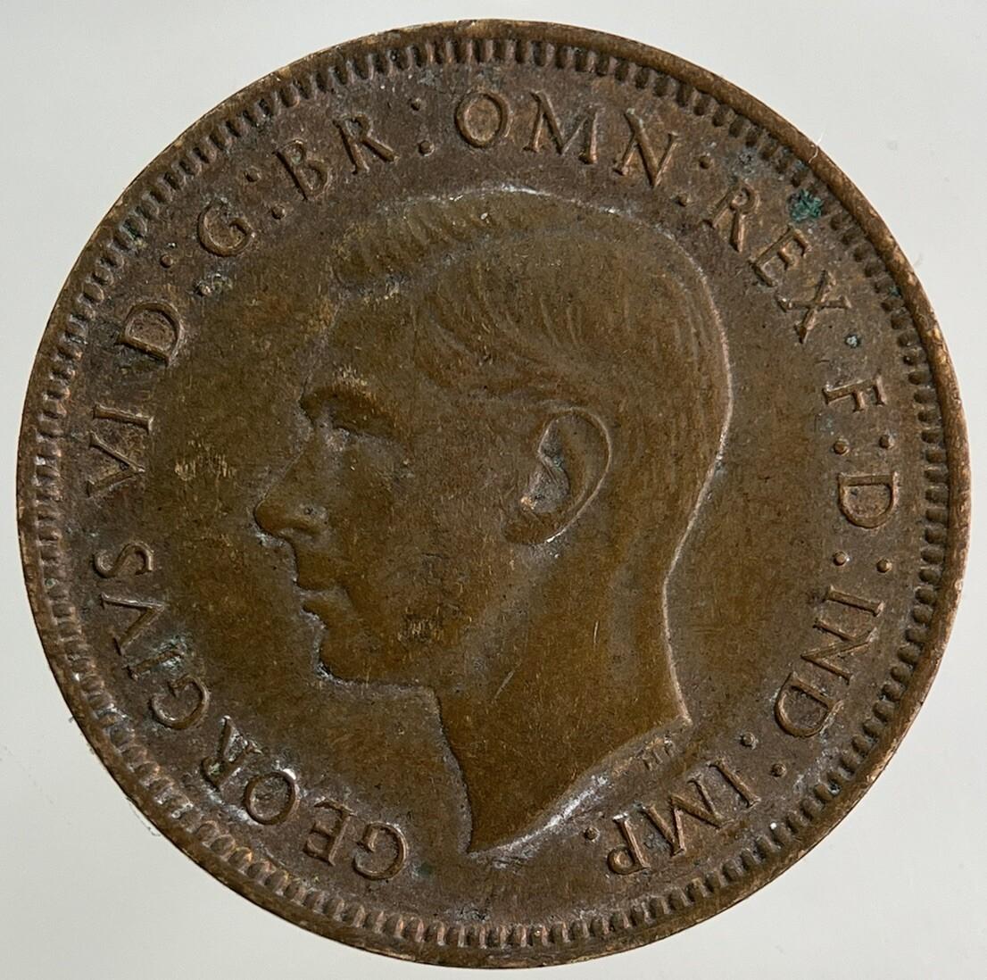 1946 George VI Wren Farthing Coin | Very High Grade