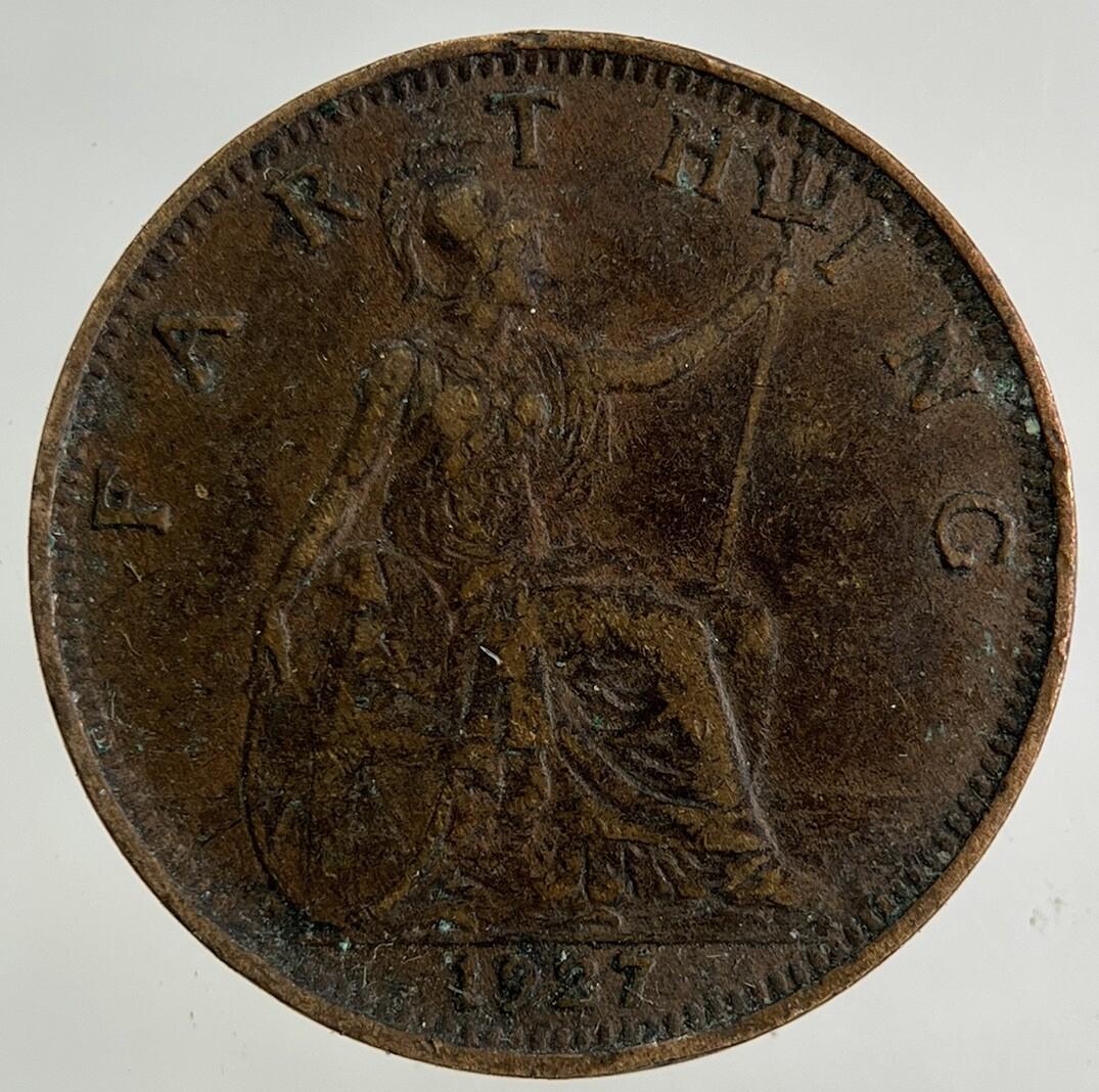 1927 George V Farthing Coin | Collectable Grade