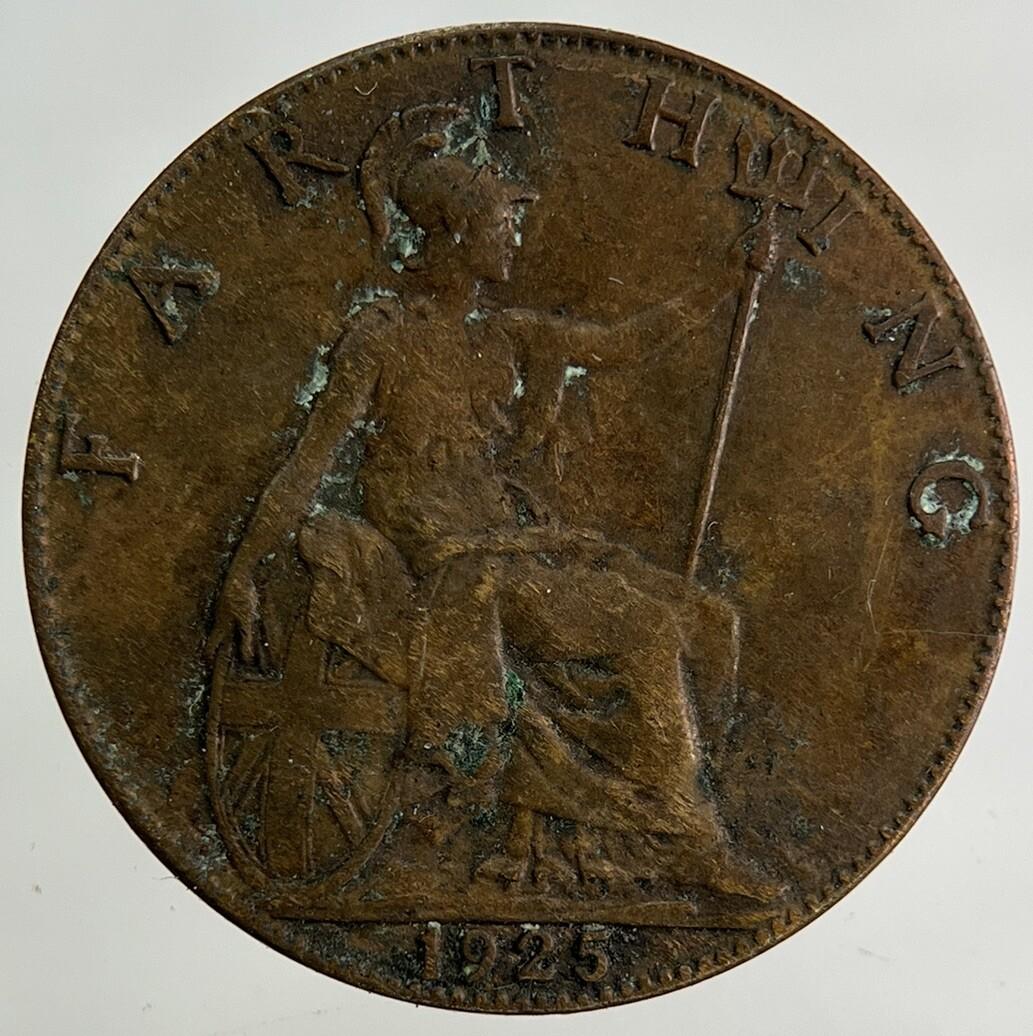 1925 George V Farthing Coin | Collectable Grade
