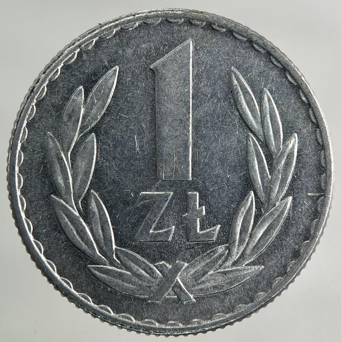 1949 Poland 1 Zloty Coin | Fine Collectable Grade