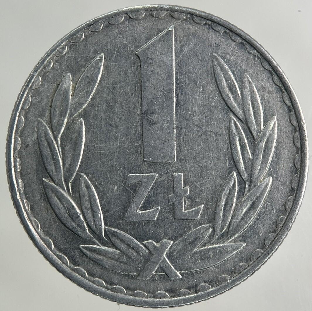 1977 Poland 1 Zloty Coin | Fine Collectable Grade