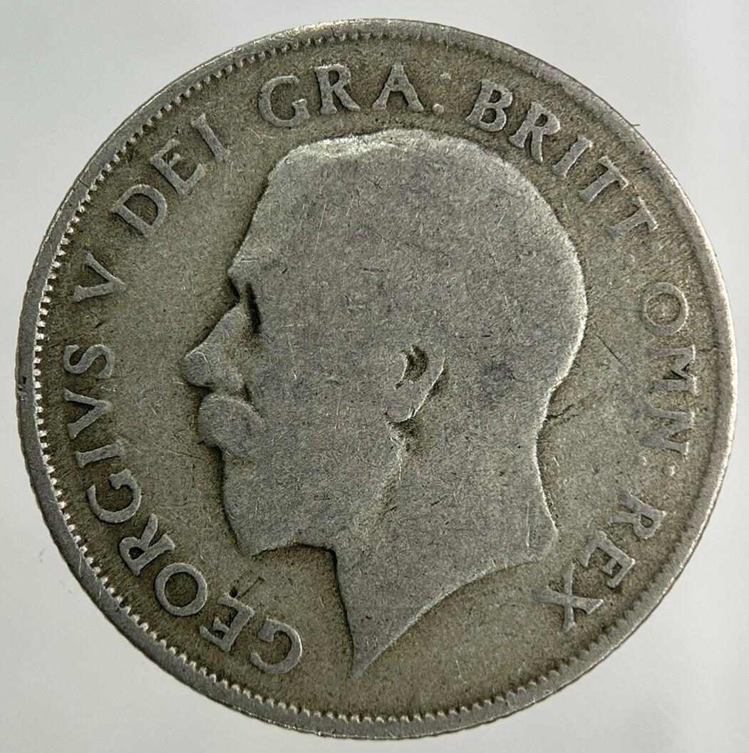 1922 George V Shilling Silver Coin | Fair Grade