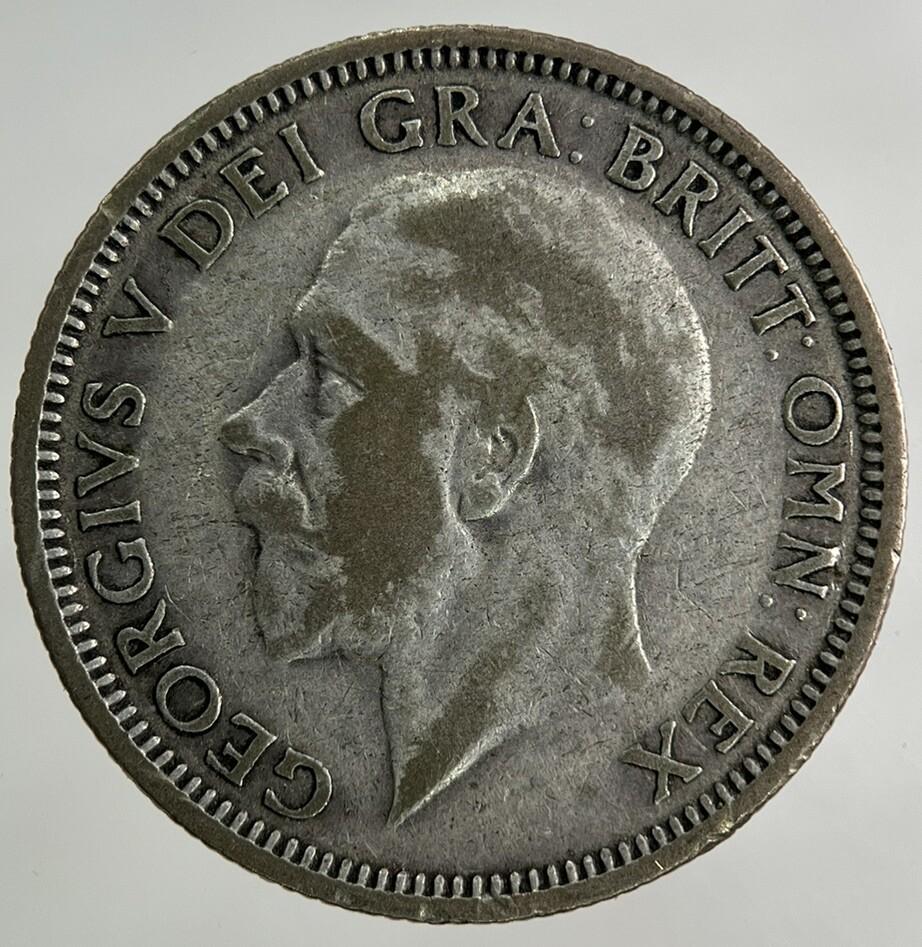 1926 George V Shilling Silver Coin | Fair Grade