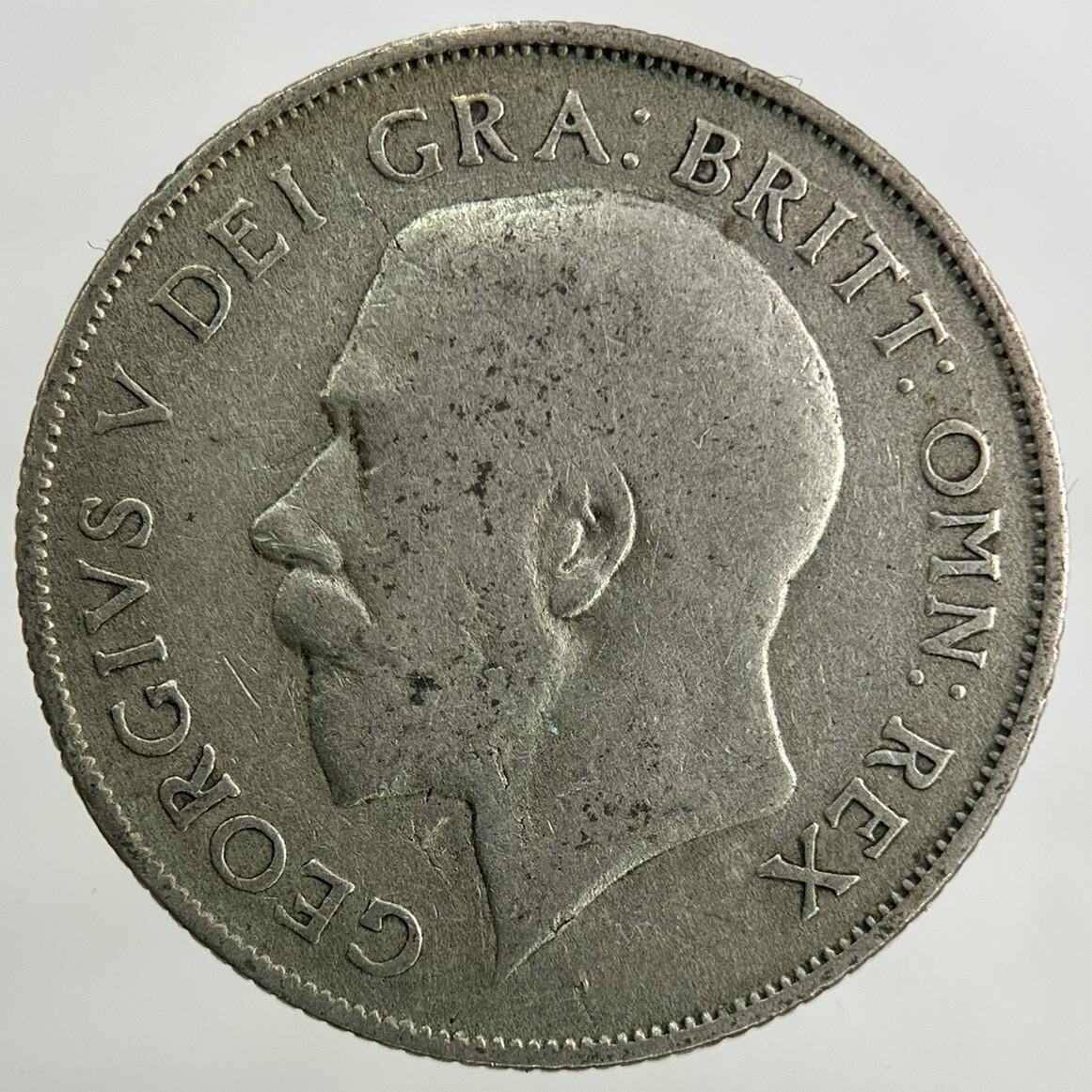 1921 George V Shilling Silver Coin | Fine Collectable Grade