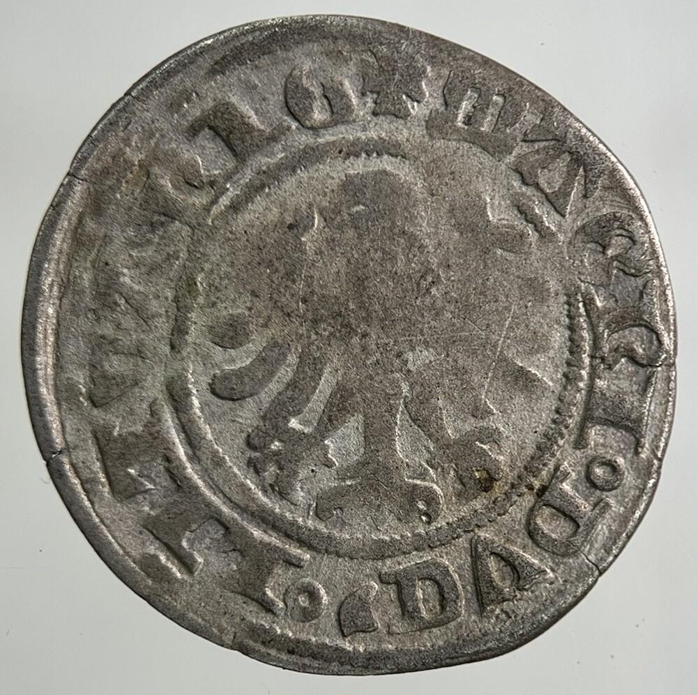 1495-1506 Lithuania / Poland Half Groschen Silver Coin | Collectable Grade