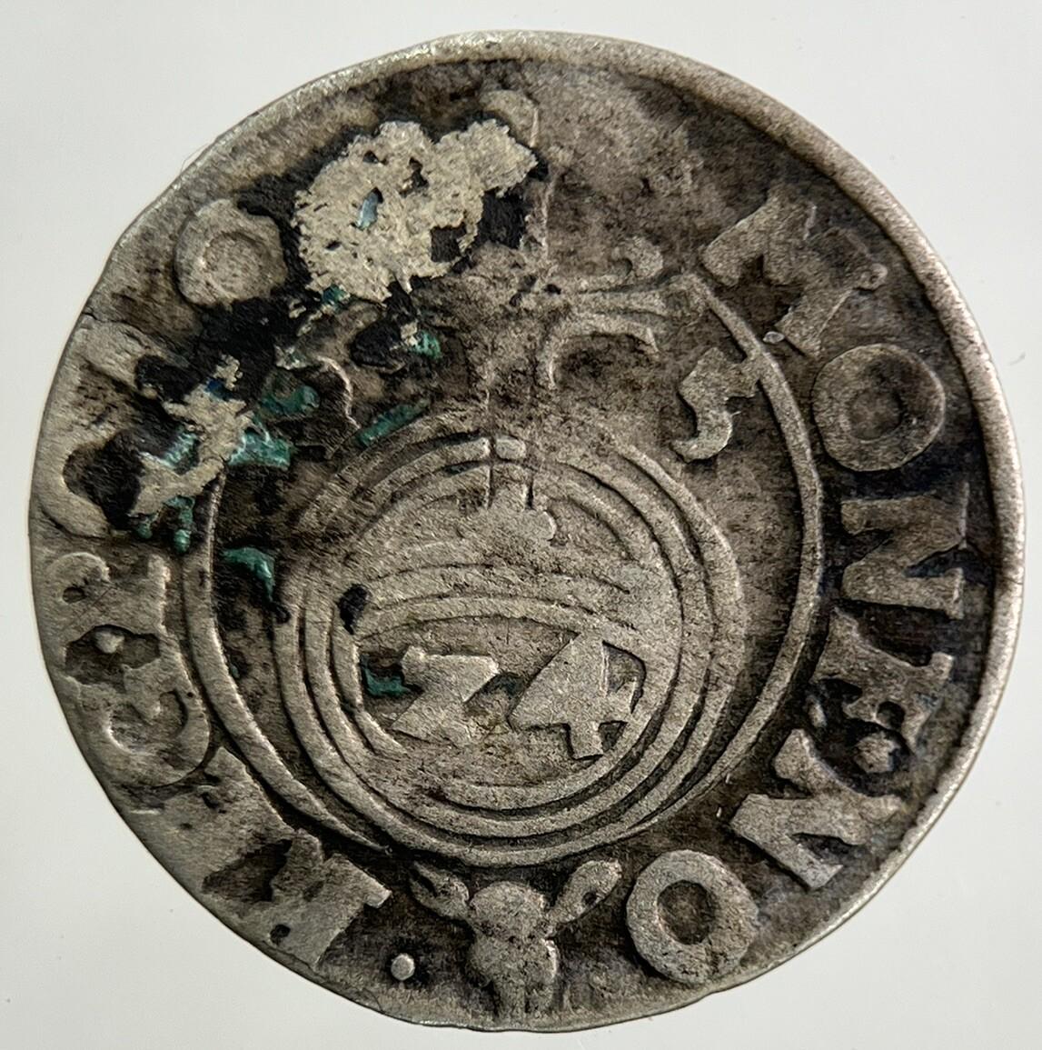 1625 Poland 1/24 Taler Sigmund III 3 Krenzer Silver Coin | Collectable Grade