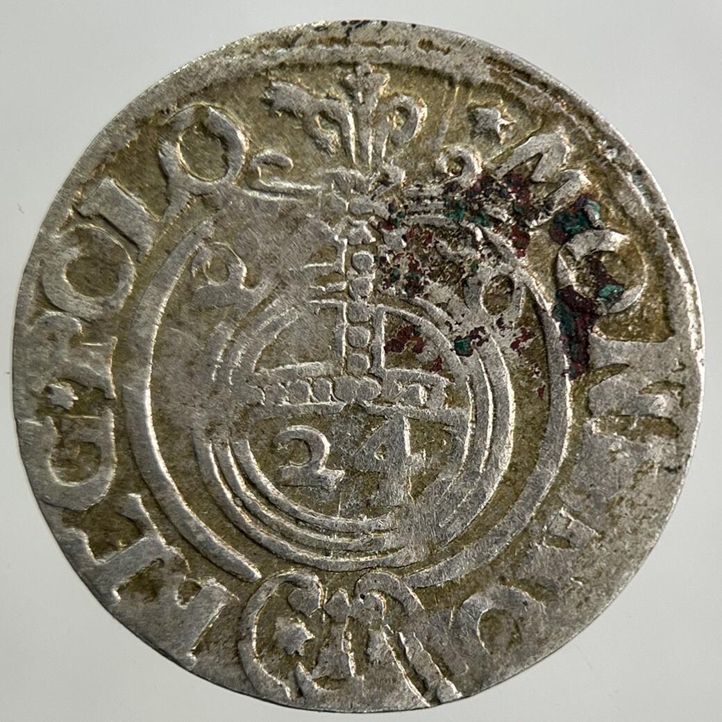 1620 Poland 1/24 Taler Sigmund III 3 Krenzer Silver Coin | Collectable Grade