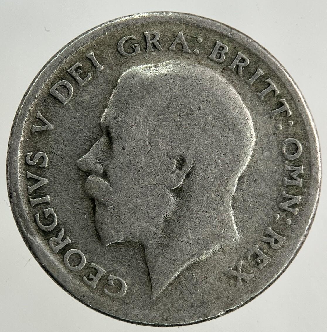 1922 George V Sixpence Silver Coin | Collectable Grade