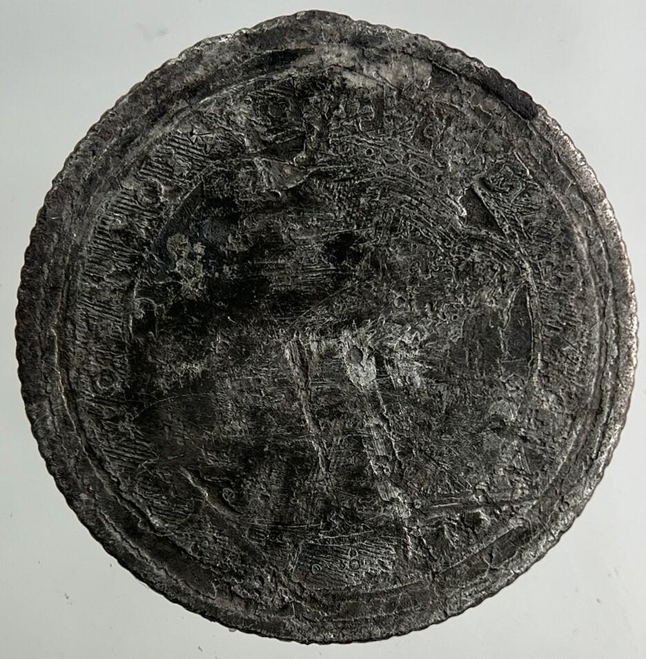 1817 George III 3rd Sixpence Silver Coin | Fair Grade