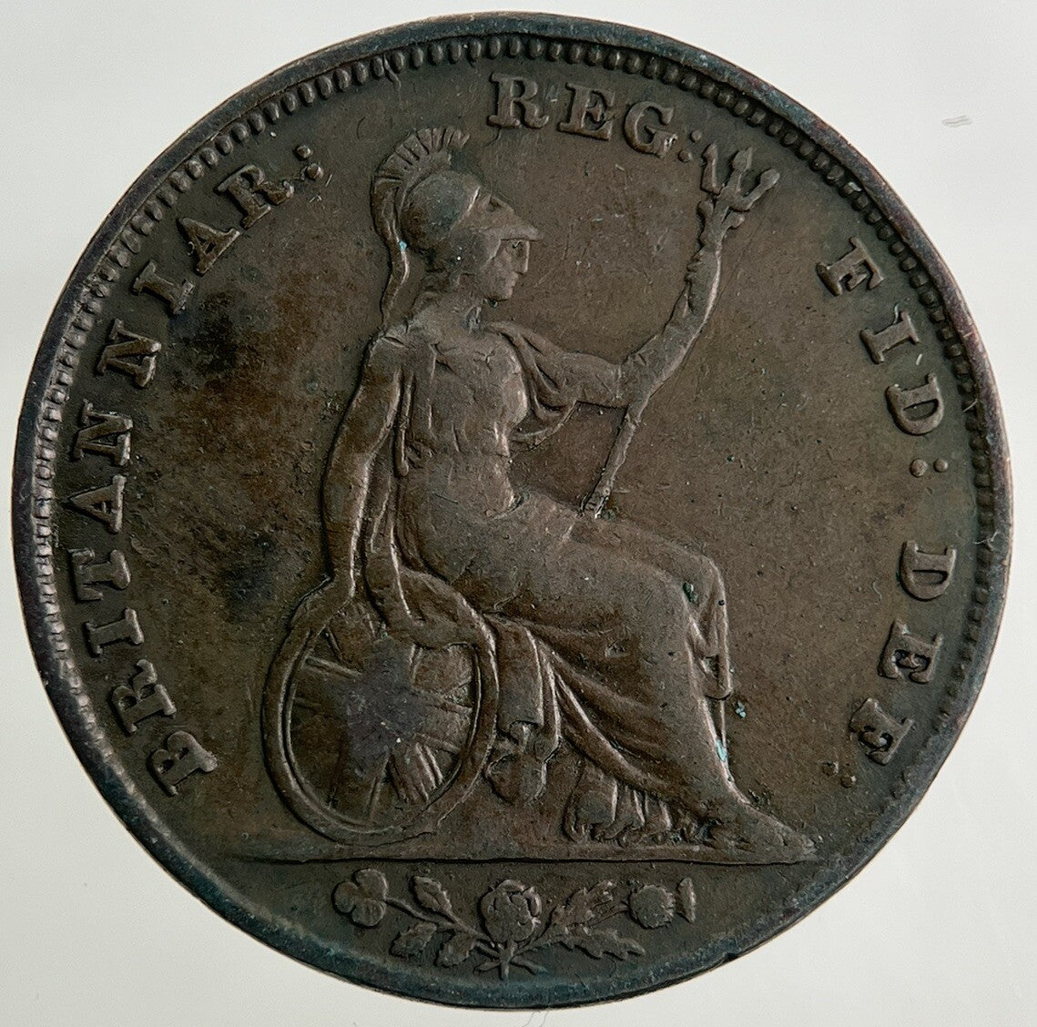 1840 Victoria Farthing Coin | Fine Collectable Grade