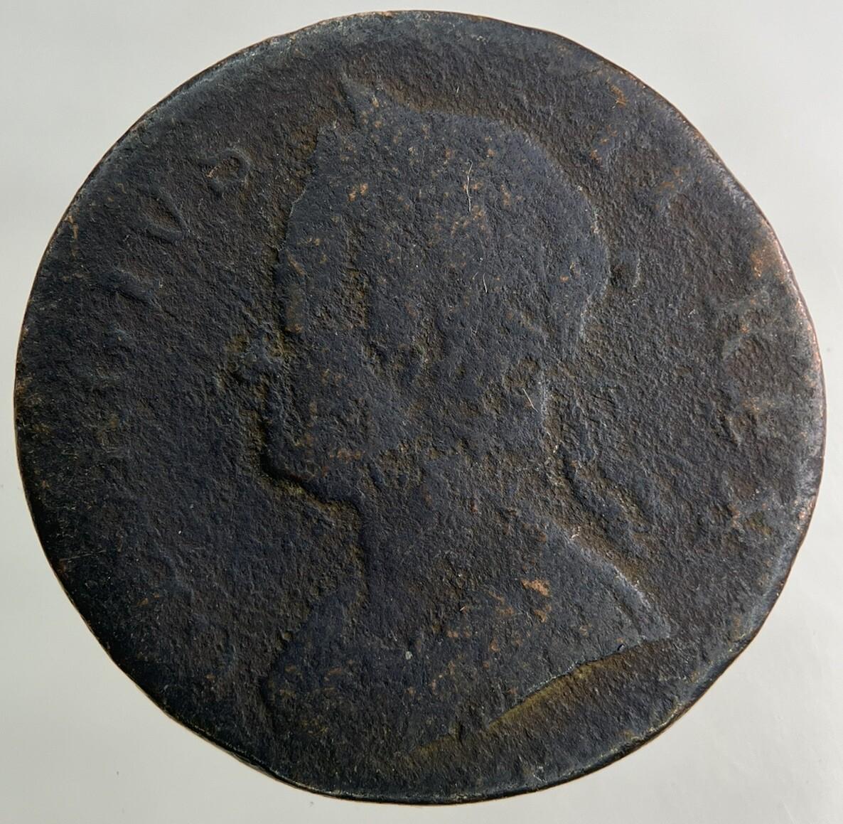 1749 George II 2nd Half-Penny Coin | Collectable Grade