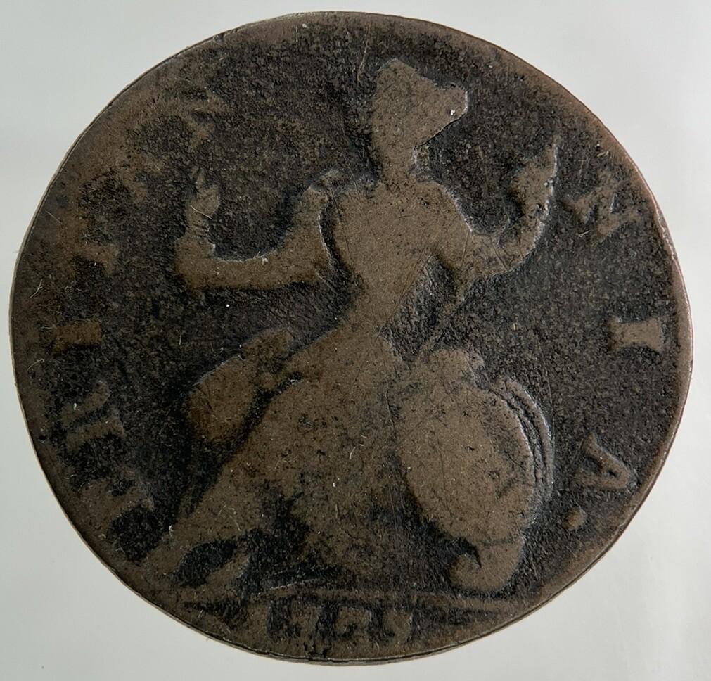 1731 George II 2nd Half-Penny Coin | Collectable Grade