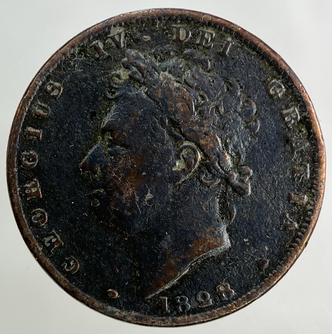 1828 Victoria Farthing Coin | Collectable Grade