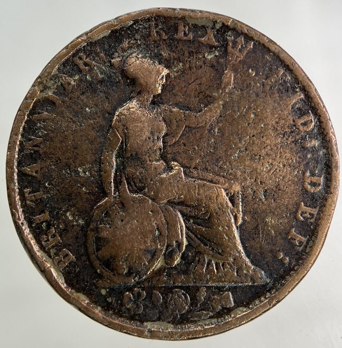 1831 William IV Half-Penny Coin | Collectable Grade