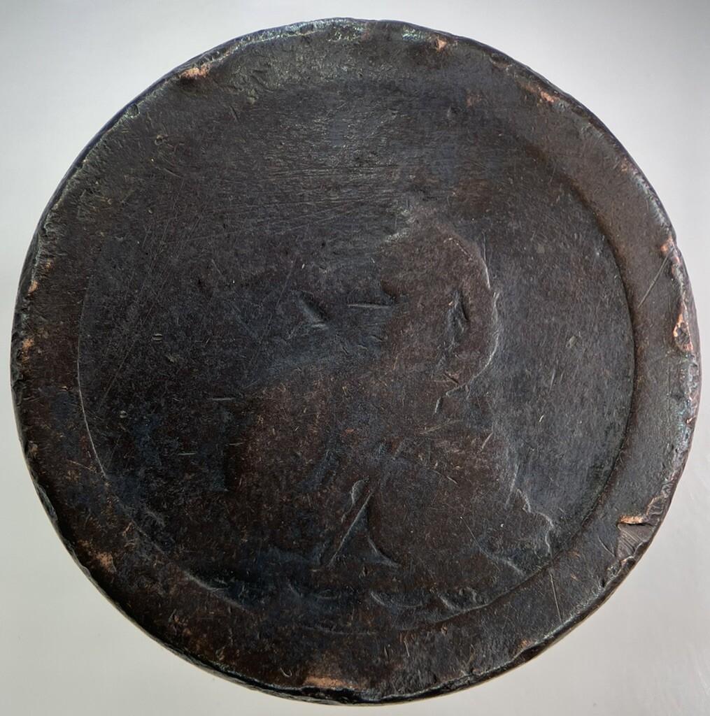 1797 George III 3rd Cartwheel One Penny Coin | Fair Grade