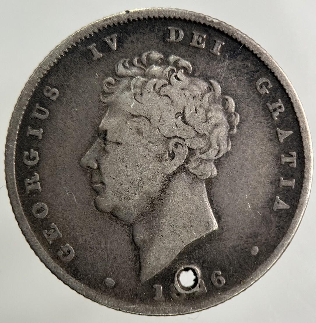 1826 George IV Shilling Silver Coin | Fine Collectable Grade