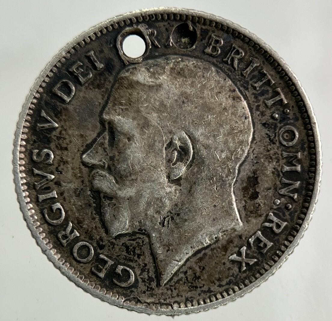 1914 George V Sixpence Silver Coin | Very High Grade