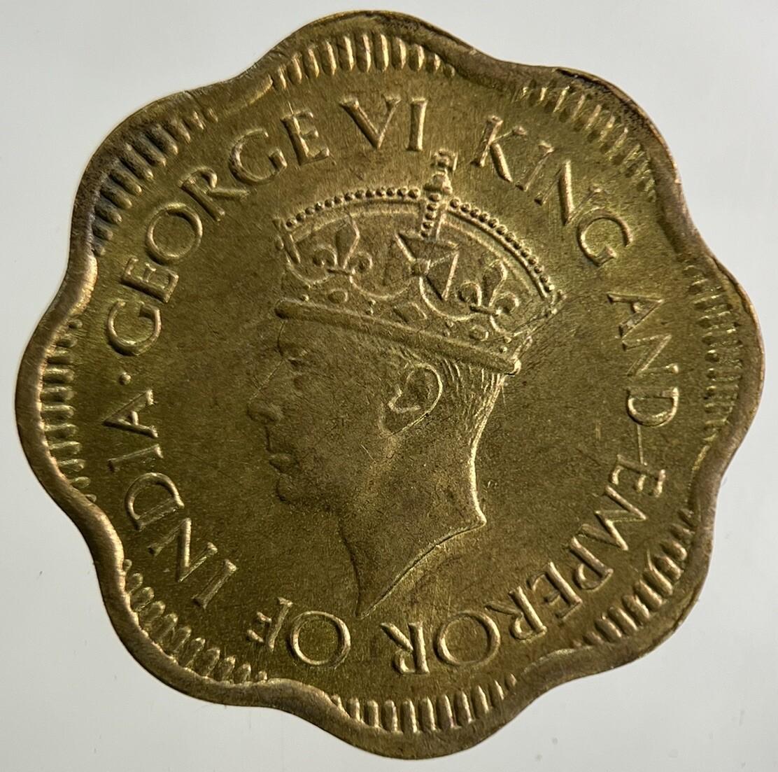 1944 Ceylon 10 Cents Coin | Very High Grade