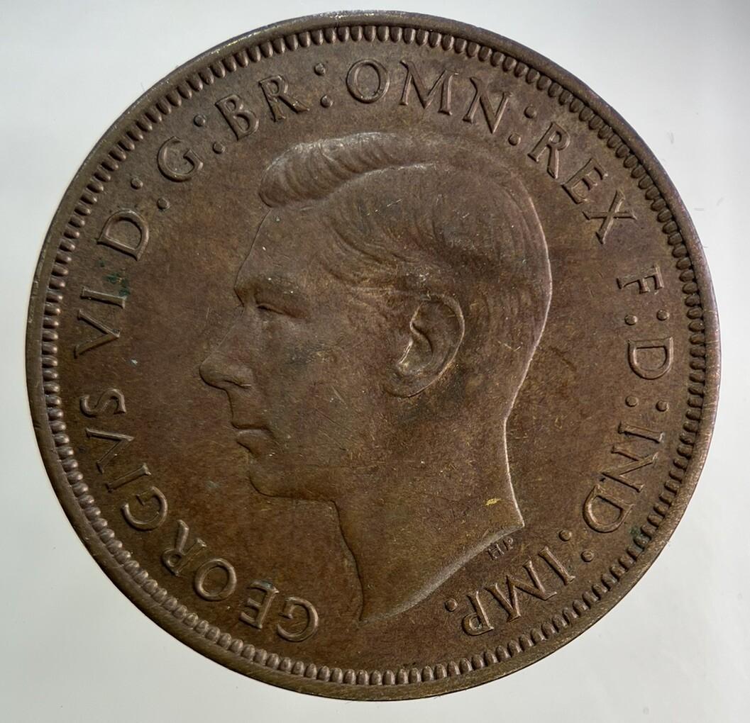 1946 George VI One Penny Coin | Very High Grade