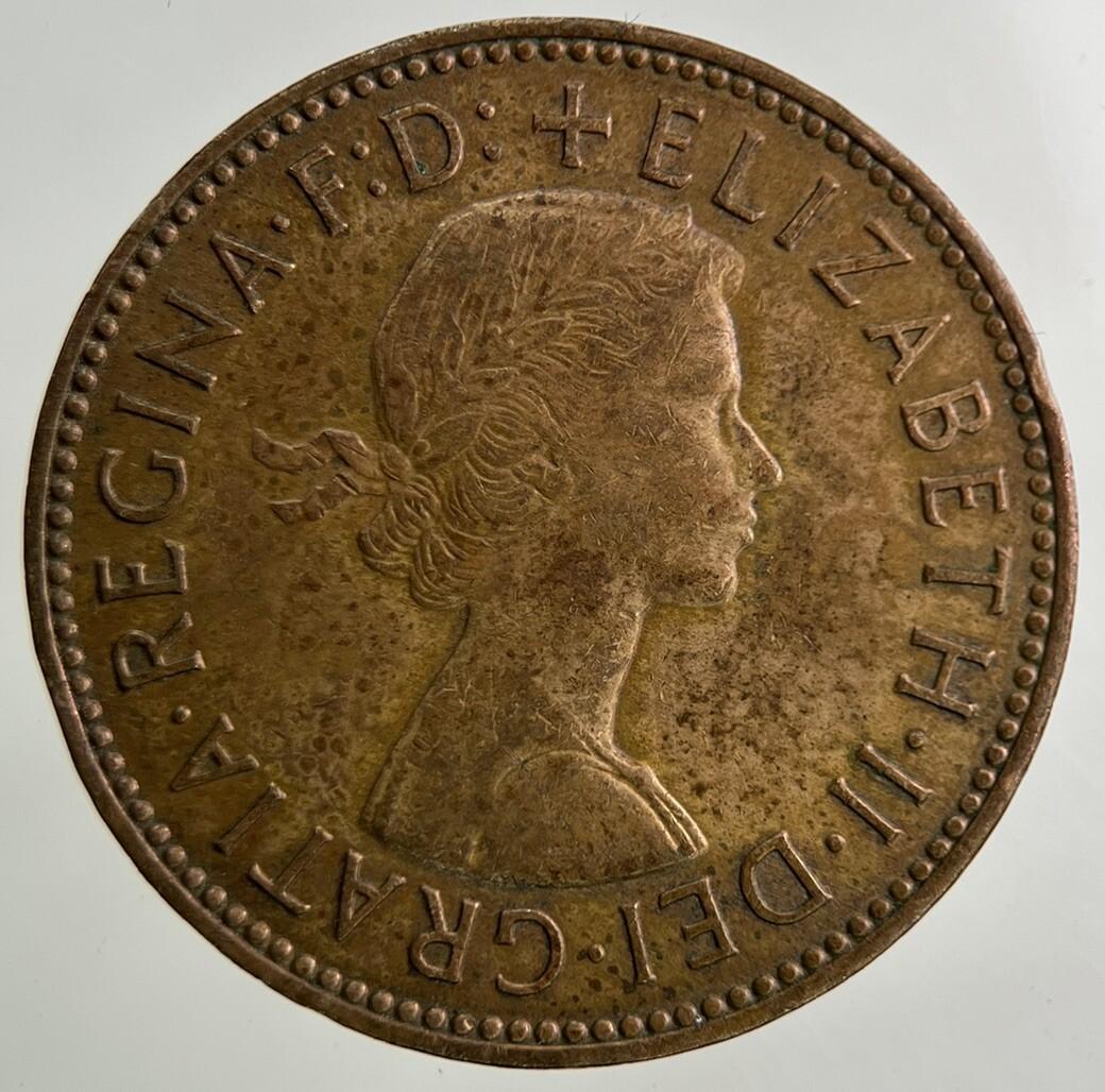 1966 Elizabeth II 2nd Half-Penny Coin | Fine Collectable Grade