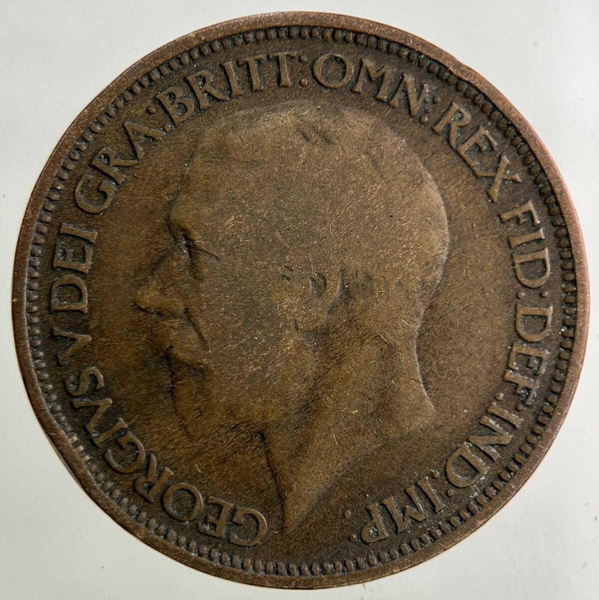 1926 George V Half-Penny Coin | Collectable Grade