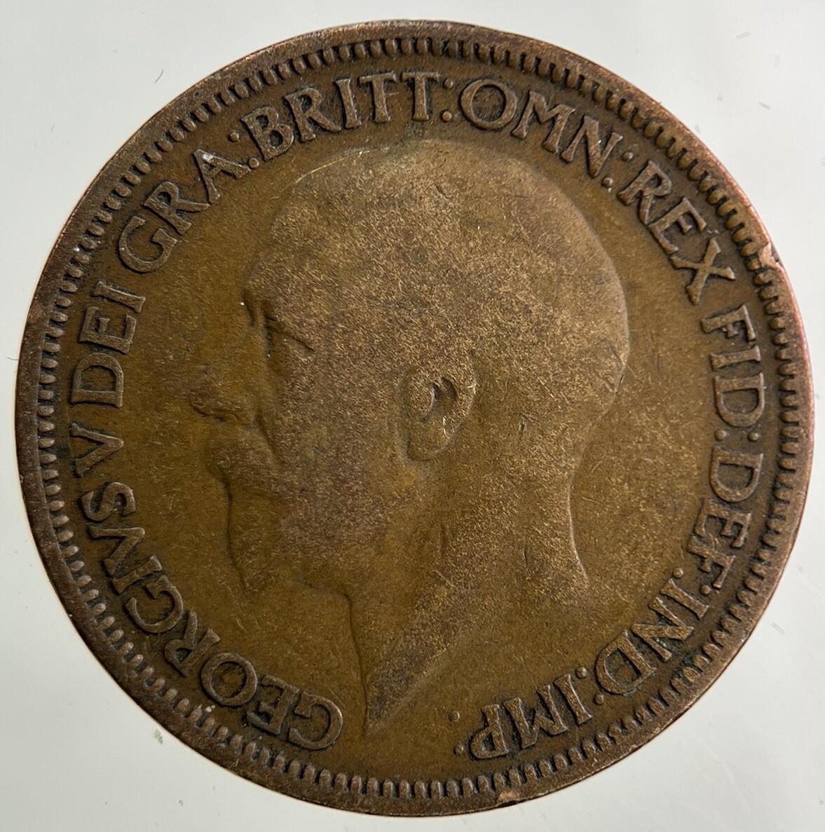 1927 George V Half-Penny Coin | Collectable Grade