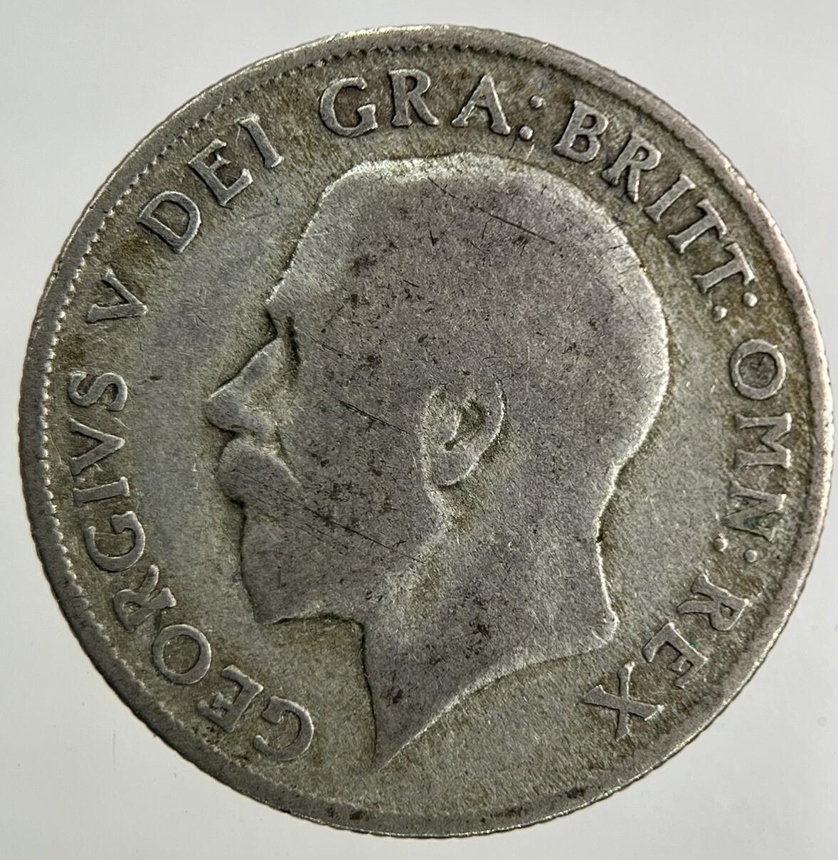 1921 George V Shilling Silver Coin | Collectable Grade