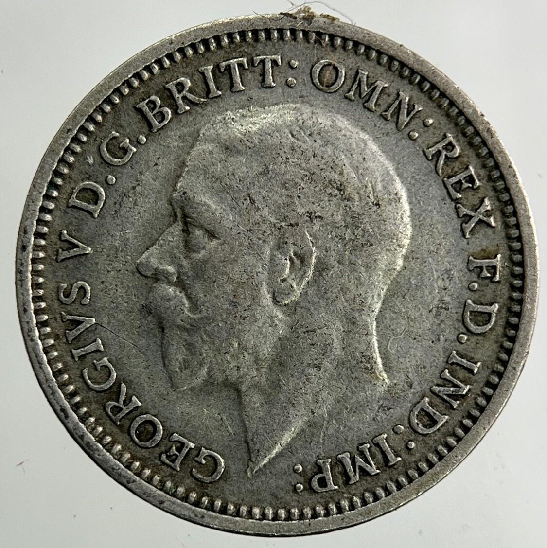 1936 George V Threepence Silver Coin | Fine Collectable Grade