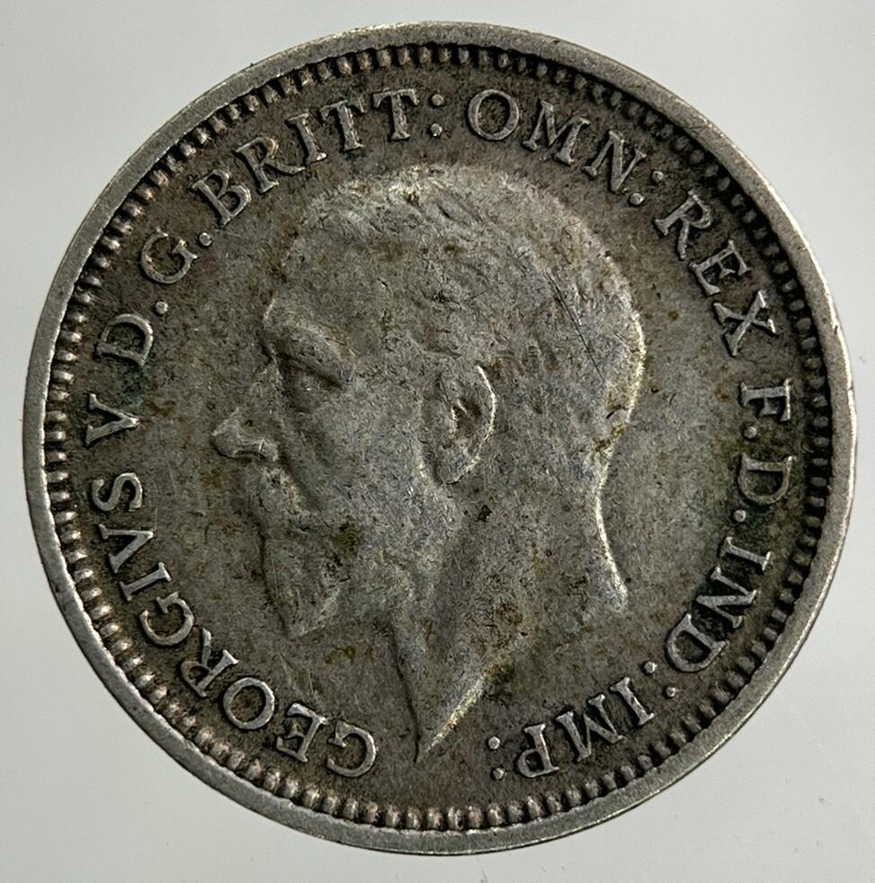 1934 George V Threepence Silver Coin | Very High Grade