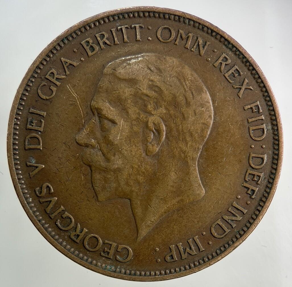 1936 George V One Penny Coin | Fine Collectable Grade