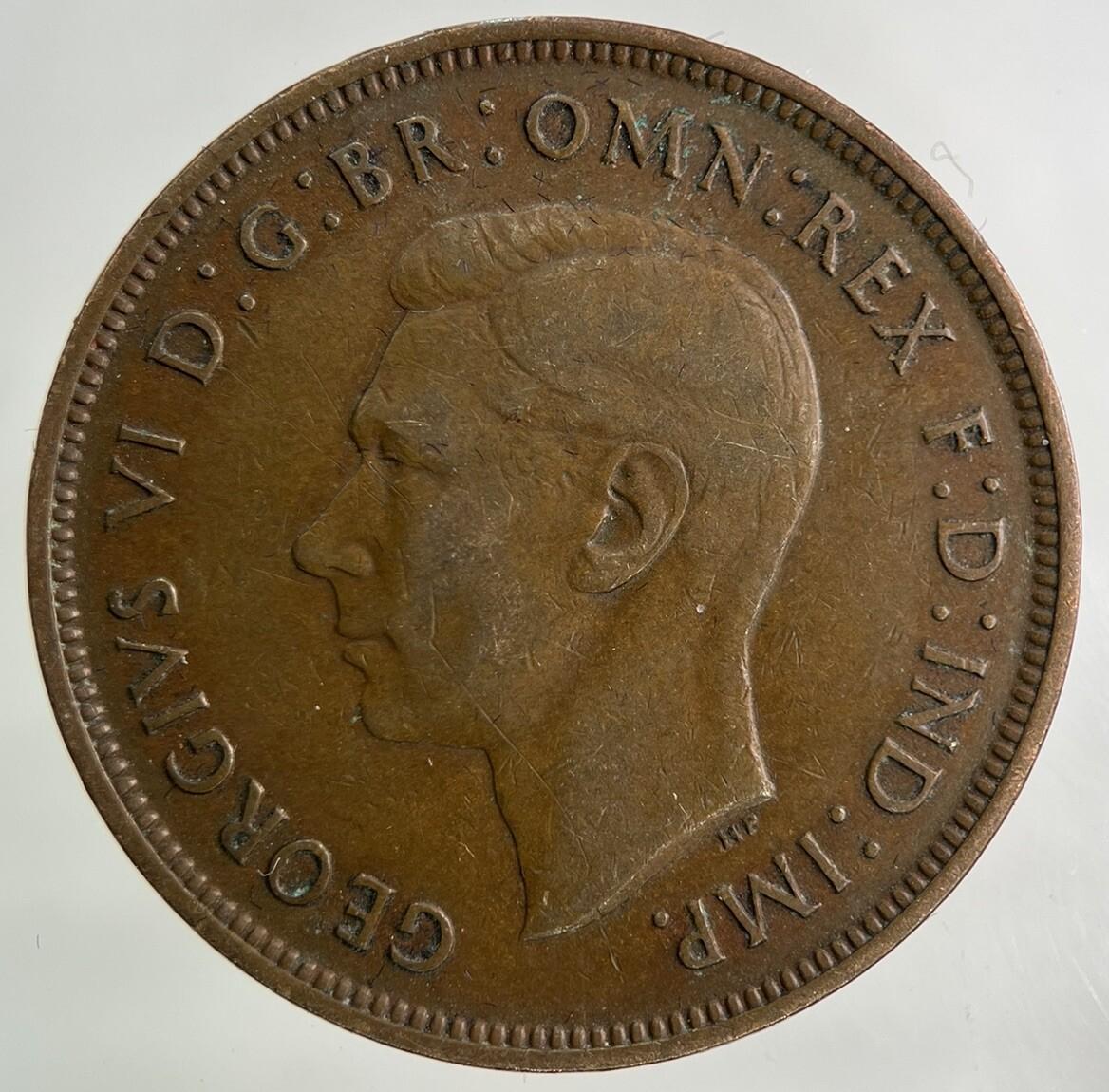 1937 George VI One Penny Coin | Fine Collectable Grade