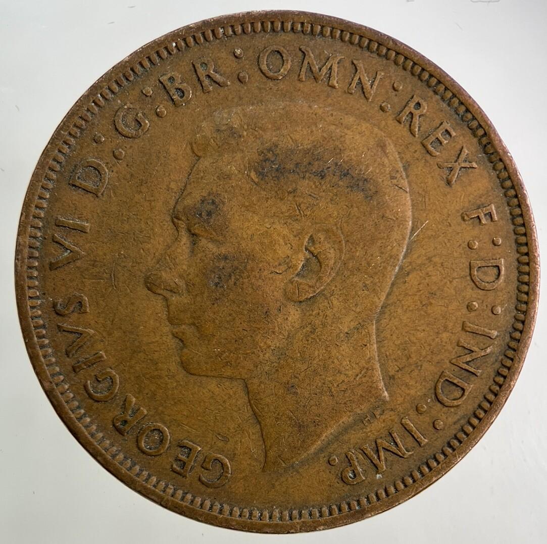 1944 George VI One Penny Coin | Collectable Grade