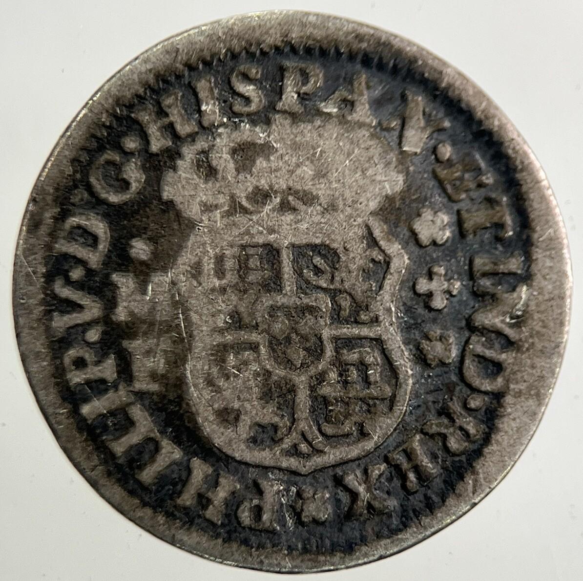 1739 Spain Mexico 1/2 Half Real Silver Coin | Collectable Grade